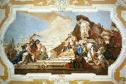TIEPOLO, Giovanni Domenico The Judgment of Solomon oil on canvas